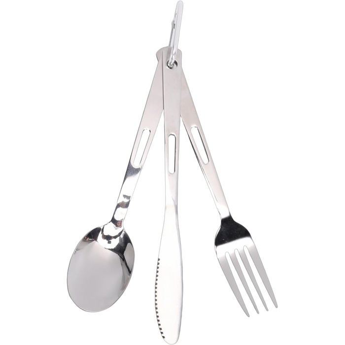 Набір столових приборів CHICIRIS, портативний набір посуду з нержавіючої сталі для кемпінгу, двошарова чашка, потовщена миска, тарілка, ніж, виделка, ложка, комбінація посуду для кемпінгу, пікніка