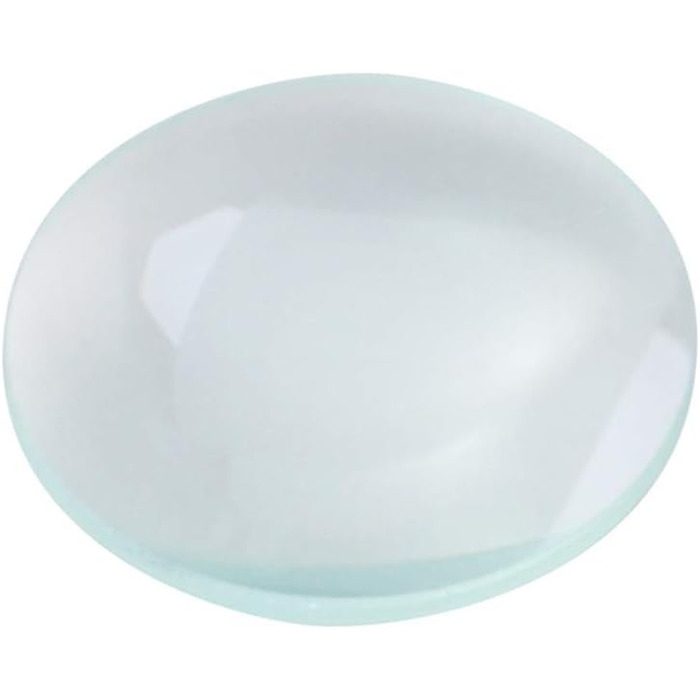 Подвійні опуклі лінзи UKCOCO Подвійні опуклі лінзи Подвійні опуклі дзеркала Один бульбашковий скляний ефект egfect дзеркальна плівка Телескоп Опукла лінза 50 мм опуклий скляний купол Комплект збільшувального скла Френеля студент