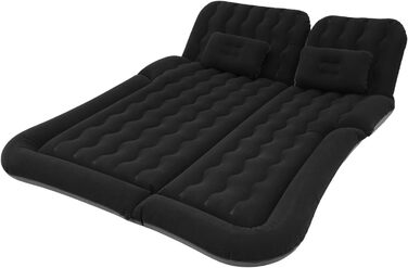 Автомобільний матрац, 174 * 126 см надувний матрац для позашляховика, універсальне автомобільне ліжко, електричний повітряний насос та 2 подушки, надувне автомобільне ліжко для кемпінгу та подорожей