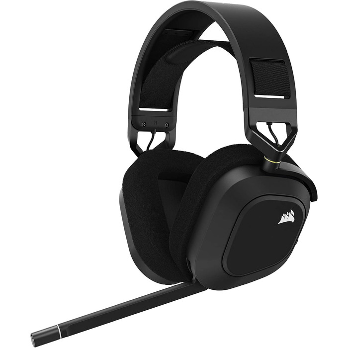 Стрімінговий набір Sennheiser Profile з USB-мікрофоном та бездротовою ігровою гарнітурою Corsair HS80 RGB Multiplatform Dolby Atmos, всеспрямований мікрофон, сумісність з iCUE PC, Mac, PS5, PS4 Carbon
