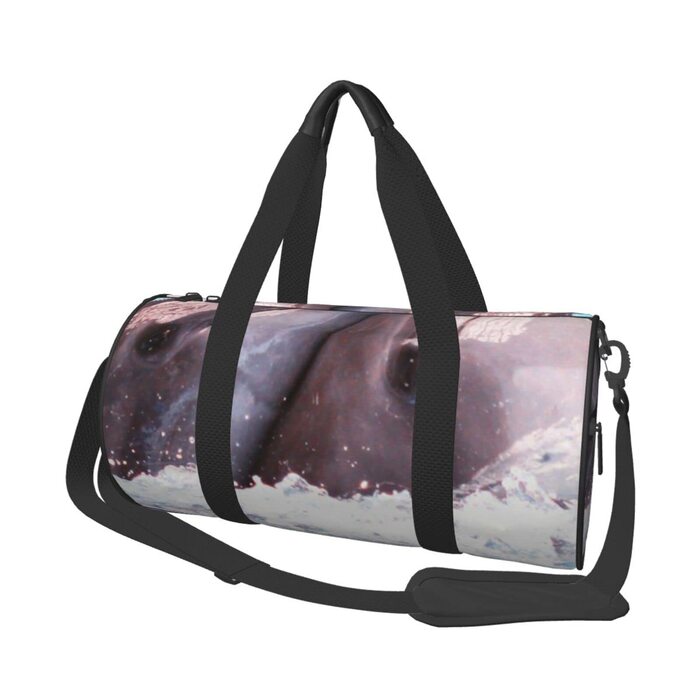 Дорожня сумка Подвійні дельфіни у воді, спортивна сумка для чоловіків та жінок, сумка-мішок, спортивна дорожня сумка