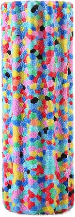 Ролик для фасції 5,3 x 15 см, кольоровий поролоновий ролик для йоги, м&39яка текстура, міцний ролик для масажу м&39язів, міні-колонка для йоги, пристрій для фітнес-тренувань