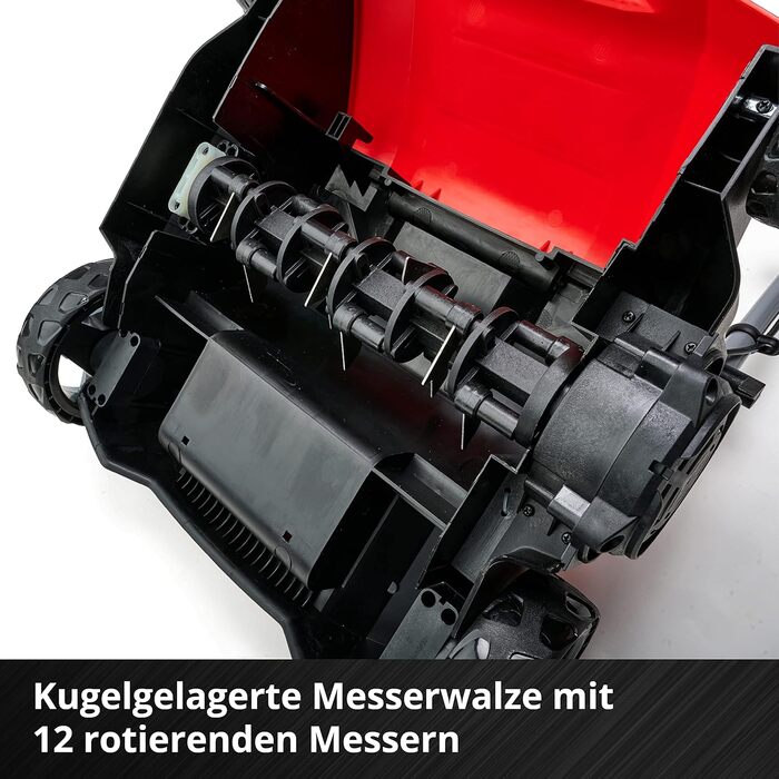 Аератор акумуляторний GC-SC 18/28 Li-Solo Power X-Change (Li-Ion, 18 В, безщітковий електромотор, робоча ширина 28 см, 3-ступеневе регулювання глибини, без акумулятора та зарядного пристрою) 18 Вольт