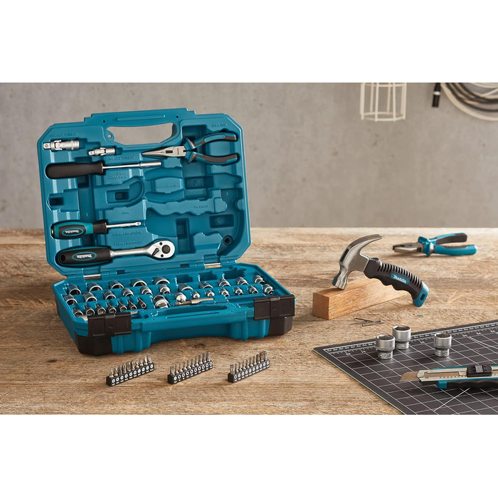 Набір ручних інструментів Makita E-10899, 76 предметів