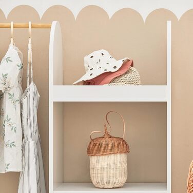 Шафа дитяча з 3 гачками Шафа дитяча дитяча полиця з ящиками Шафа дитяча дитячі меблі для дитячої кімнати Стійка для одягу Полиця С