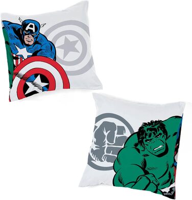 Комплект дитячої постільної білизни Marvel Comics Comic Cool 100 бавовна Односпальне ліжко 135x200 см - Підодіяльник наволочка 80x