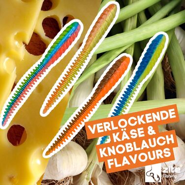 Приманка для лову форелі Zite Fishing Twerky Tailer (м&39який пластик) 3-в-1 м&39яка пластикова приманка/рибальська блешня для форелі Зроблено в Німеччині Без фталатів Альтернатива приманці та блешні для лову форелі, різні види форелі