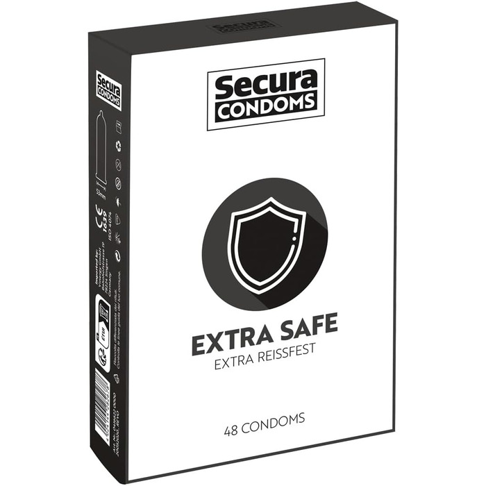 Презервативи Secura Extra Safe, 48 шт