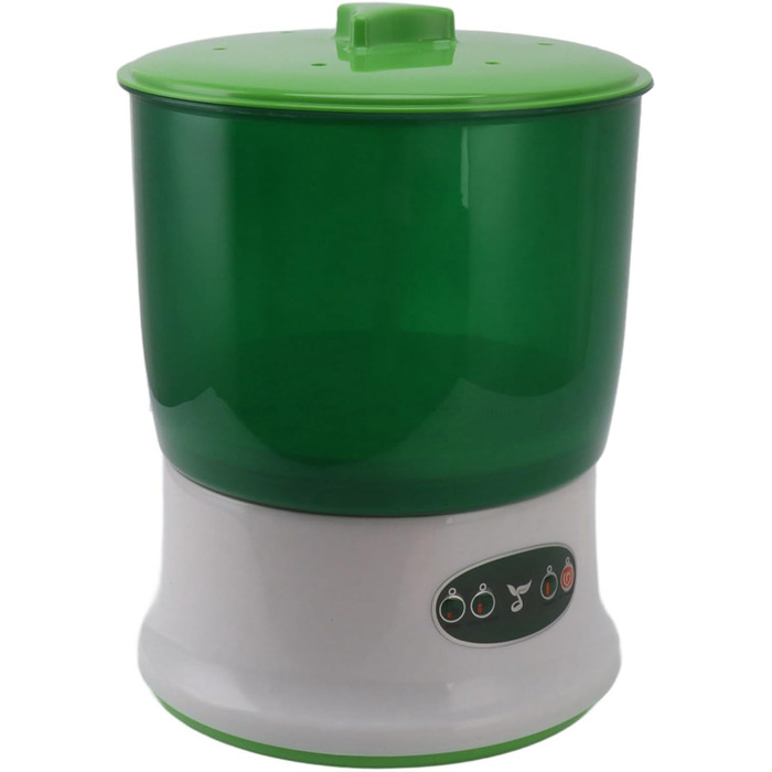 Машина для паростків ДАУЗ, виробник паростків квасолі, 8 Вт, автоматична притискна пластина великої ємності для маринованих овочів (вилка ЄС 220 В)