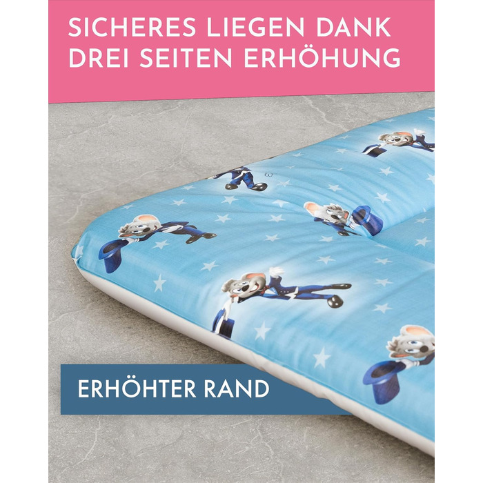 Пеленальний килимок Ведмедик - високоякісний пеленальний килимок OEKO-TEX - простий у догляді пеленальний килимок - пеленальний ки