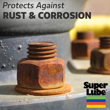 Super Lube 92003 силіконова мастильна паста з PTFE, туба 3 унції (85 г), напівпрозора біла, універсальна змазка з тефлоном, США
