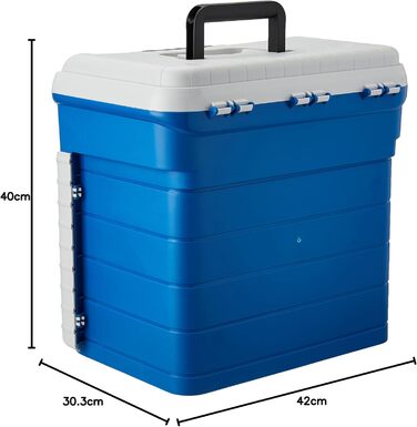 Для транспортування, захисту та організації рибальського спорядження, унісекс для дорослих, синій (блакитний), один розмір, 503.270n