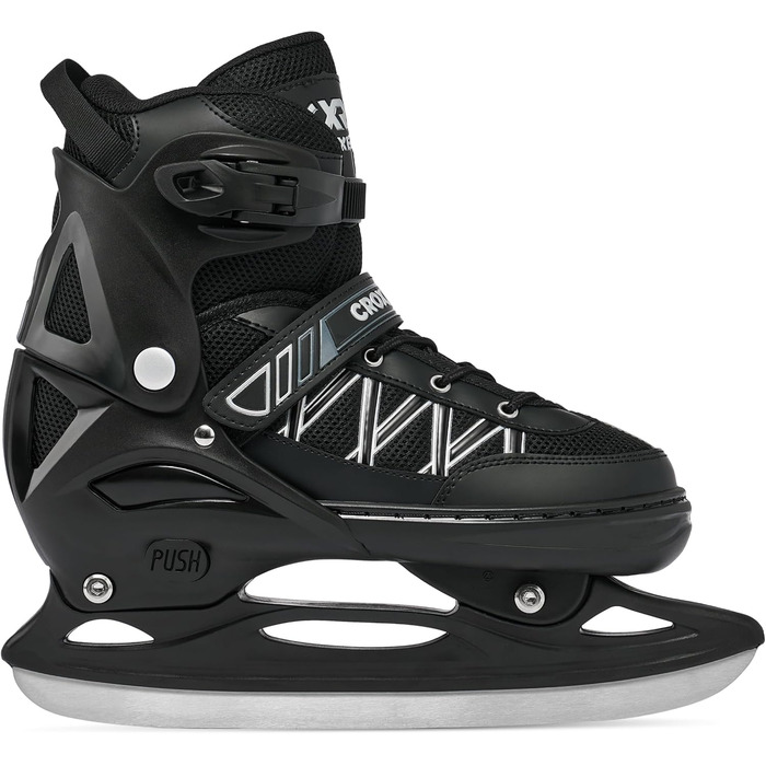 Регульовані роликові ковзани 2-в-1 Torch - колеса 76 мм з поліуретану, твердість гуми 82A, хром ABEC-9 - система подвійної вентиляції та DSAS - легкий корпус з полікарбонату - до розміру 45 (27,5 см-29,5 см)