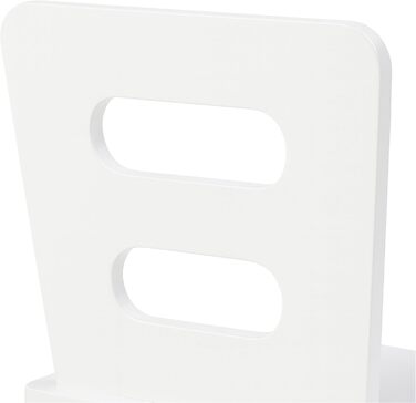 Дитячий комплект сидіння Relaxdays, дитячий стіл з 2 стільцями, з місцем для зберігання, для хлопчиків та дівчаток, дитячий куточок для сидіння, МДФ, білий