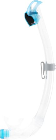 Маска для снорклинга Estrella або комплект для снорклинга Estrella маска трубка Seal Dry, один розмір, комбінований комплект, прозорий/аквамариновий