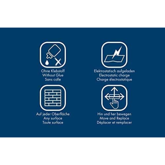 Електростатично самоклеючі картки модерації 175 x 100 мм, 500 аркушів, різні кольори Великі статичні стікери Можна переміщувати та переміщувати на будь-якій поверхні