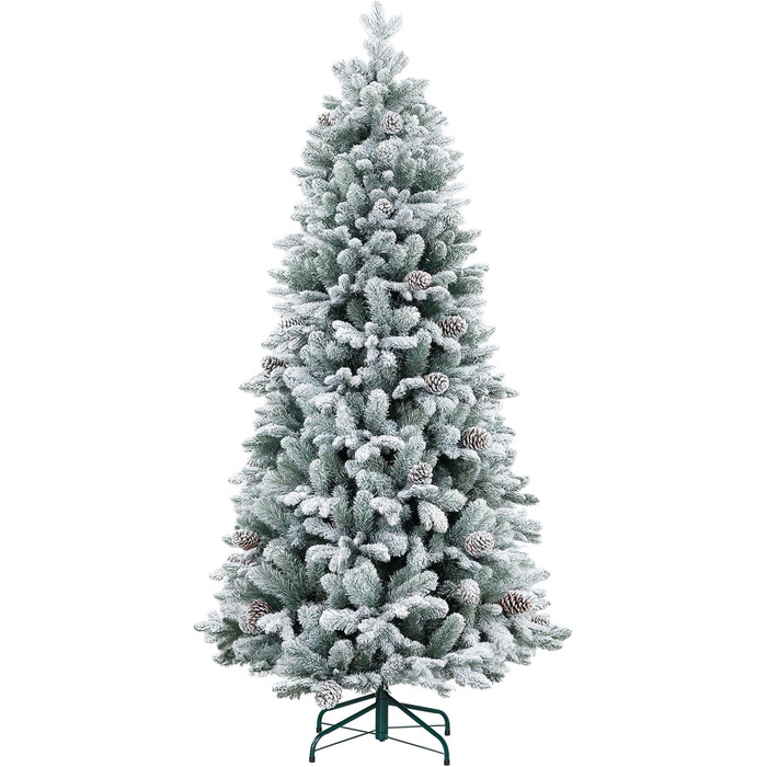 Штучна ялинка зі снігом 183 см HOMCOM