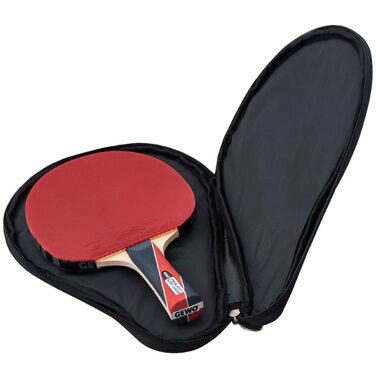 Чохол для ракетки Gewo Round Cover Master з відділенням для м'ячів Black/Red (89679130)