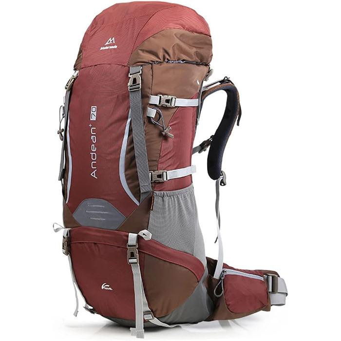 70L Camping Hiking Backpack Large Travelling Mochila Outdoor Trekking Mountaineering Bags (Burgundy Red 50) Burgundy Red 50, 70L Camping Hiking Backpack Large Travelling Mochila Outdoor Trekking Mountaineering Bags (Burgundy Red 50) Burgundy Red 50