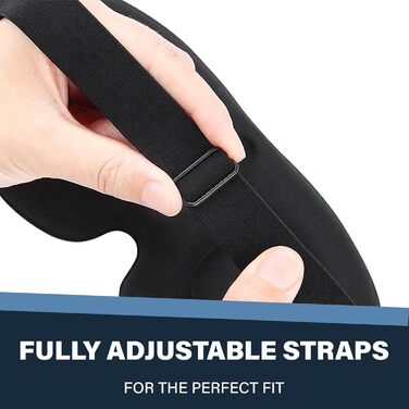 Маска для сну BASTIEK для чоловіків і жінок, 3D контурна чашка, блокує світло, нічна маска для сну увігнутої форми, зручна маска д