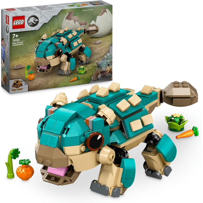 Збірний іграшковий динозавр для шанувальників Jurassic World New Adventures, подарунок для хлопчиків і дівчаток від 7 років 76962