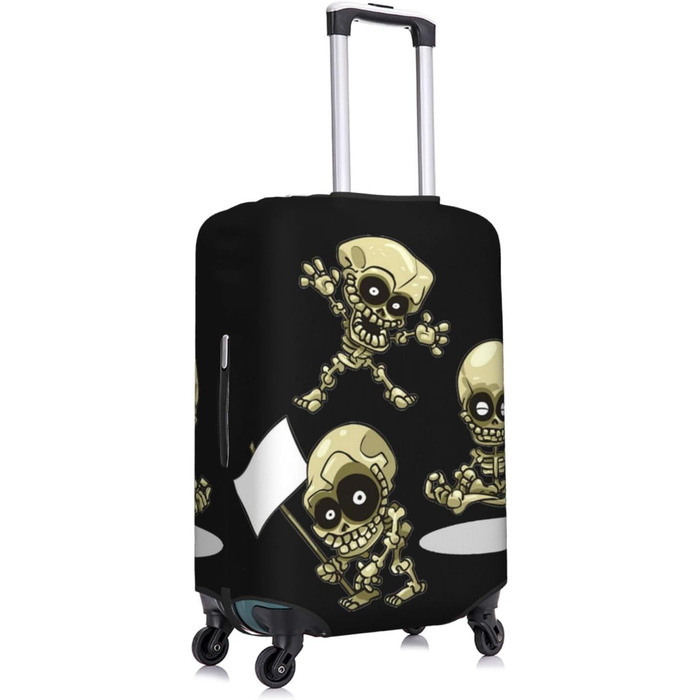 Чохол для валізи Totenkopf, міцний захист для багажу розміром 45.7-81.3 см, XL, чорний