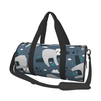 Синя спортивна сумка Лінивець, дорожня сумка, сумка для фітнесу, сумка на вихідні, сумка для подорожей, ручна поклажа