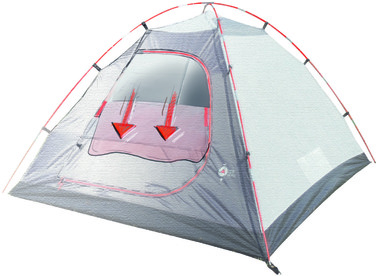 Намет двомісний High Peak Nevada 2.1 Deep Forest (10350)