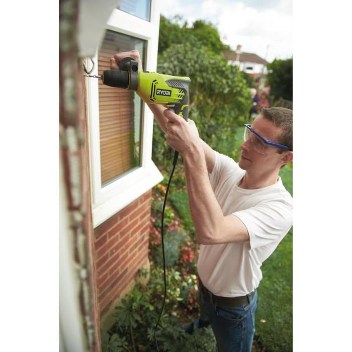 Ударний дриль Ryobi RPD500-GC (500 Вт, швидкозатискний патрон 13 мм, свердло з регульованою додатковою ручкою) 5133001976