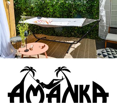 Каркас гамака Outdoor до 120 кг - Атмосферостійка металева підставка Каркас гамака Відкритий шезлонг - Каркас для гамака Шезлонг - Гамаки Каркасна Барна Гамак 310x100 до 120кг, 310x100