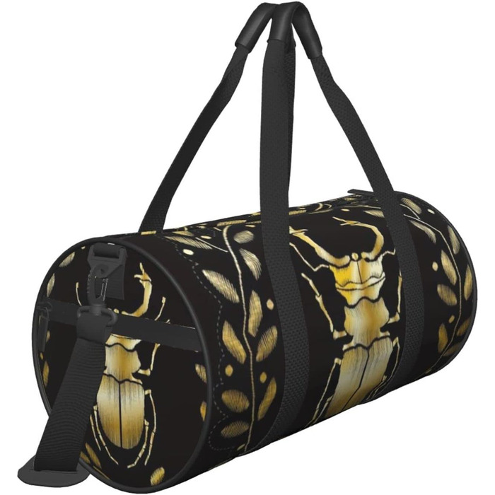 Дорожня сумка-циліндр з квітковим візерунком, спортивна сумка для чоловіків та жінок, сумка-мішок, спортивна сумка