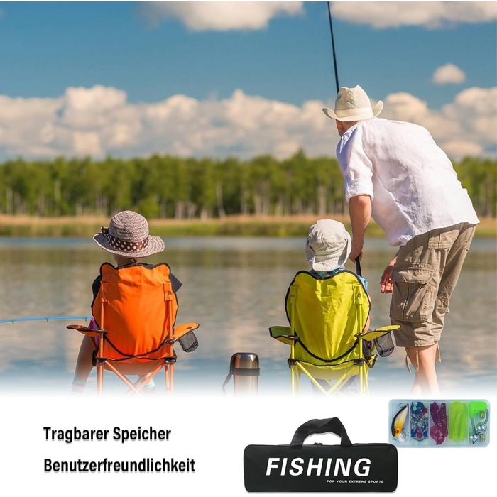 Рибальський набір 1,8 м для дітей, стартовий набір для дитячої риболовлі, вудка з вуглецевого волокна з котушкою, телескопічна вудка, котушка, рибальські аксесуари для дітей віком 3-10 років