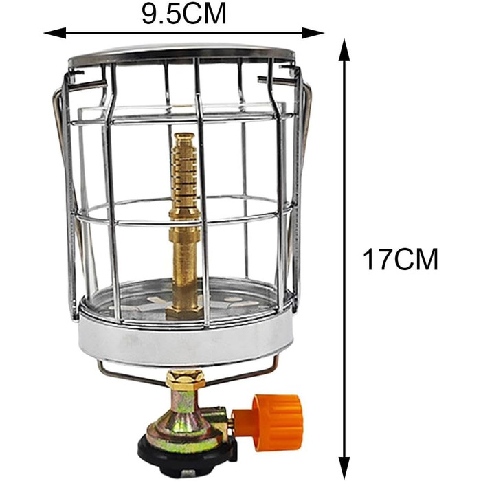 Газовий ліхтар для кемпінгу, зовнішнє освітлення, паливна лампа, ліхтарик, підвісна лампа, освітлювальне обладнання, лампа для намету, міні-газова лампа для надзвичайних ситуацій, саду