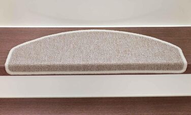 Килимки для сходів Kettelservice-Metzker Rambo - різні набори, варіанти та кольори (14 шт. , бежевий)