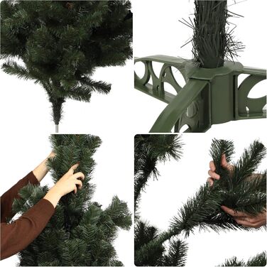 Штучна ялинка з підставкою 180 см KADAX