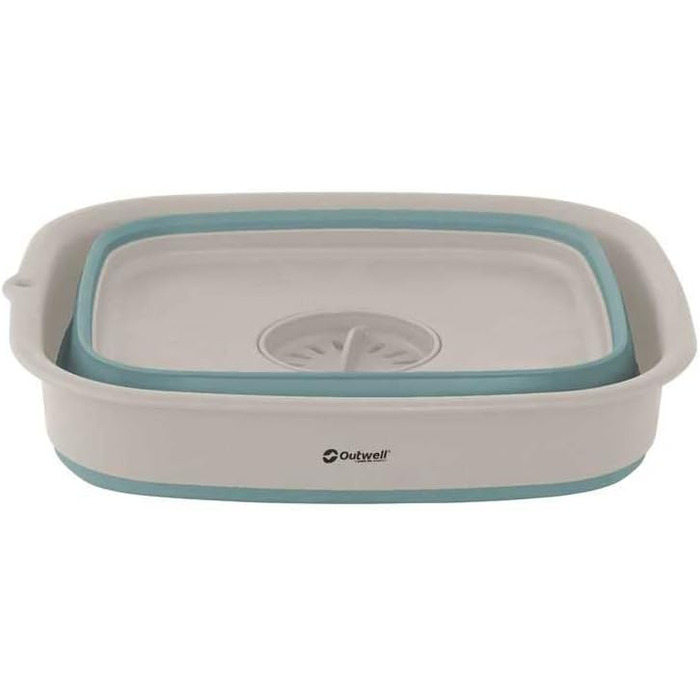 Умивальник Outwell Collaps зі зливом класичного синього кольору