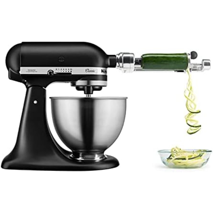 Кухонні комбайни KitchenAid CLASSIC 4.3 л з відкидною головкою двигуна, 4,3 л, чорний чорний одинарний
