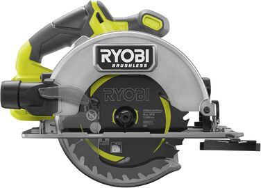 Безщіткова акумуляторна портативна дискова пила RYOBI 18 В ONE RCS18BL-0, пильний диск 184 мм, налаштування без інструменту, без а