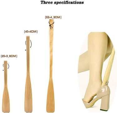 Ріжк для взуття з масиву дерева, довга і середня довжина, ріжк для взуття з довгою ручкою, підйомник взуття, взуття, ручка для взуття, ріжок, взуття, права довжина, старший