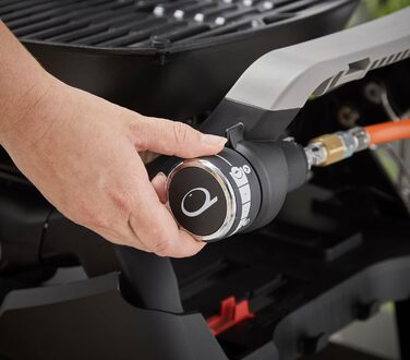 Газовий гриль Weber Q 1200N із бічними столиками