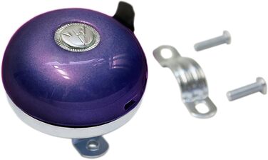 Велосипедний дзвінок Firmstrong Classic Beach Cruiser Bell, фіолетовий, класичний рінгер