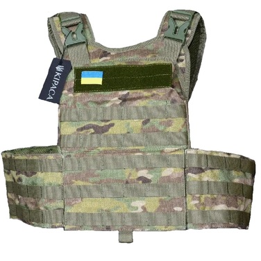 Плитоноска тактична кордура Kirasa мультикам (Арт.KI104)