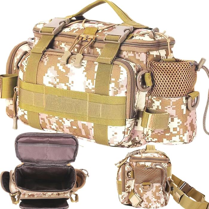 З великою місткістю, сумка для риболовлі великої місткості, водонепроникна сумка для зберігання рибалки, сумка для риболовлі на коропа, сумка на одне плече, колір жовтий