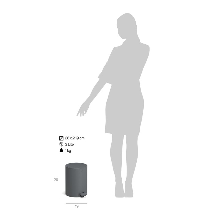 Л відро для сміття з нержавіючої сталі з матовою відкидною кришкою softclose з безшумним закриттям внутрішнє відро для сміття відр