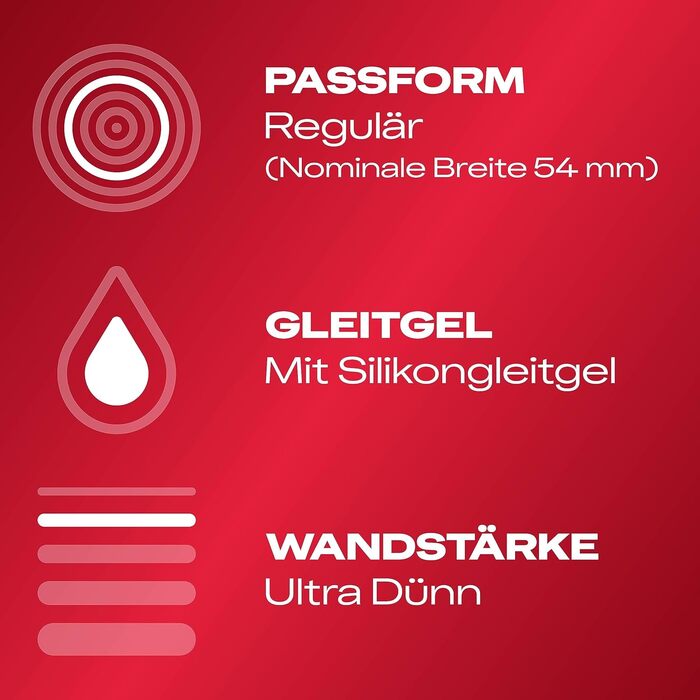 Презервативи Durex Gefühlsecht Ultra, тонкі, 10 шт