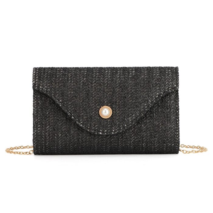 Сумки жіночі для відпочинку клатчі, гаманці, пляжні сумки, вечірні клатчі, сумки на плече, весільні клатчі, клатчі для випускного та коктейльних вечірок, чорні клатчі