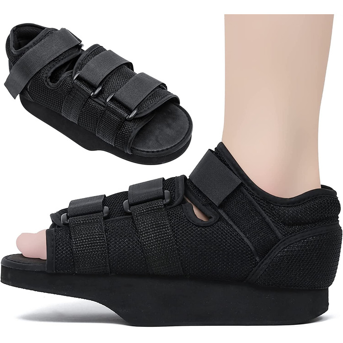 Післяопераційне взуття Медичний ортопедичний бандаж для стопи Взуття для полегшення передньої частини стопи для хірургічного втручання (XL)