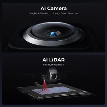 Принтер Creality K1 Max, швидкість друку 600 мм/с, автоматичне вирівнювання, подвійне охолодження, інтелектуальна камера AI, велик