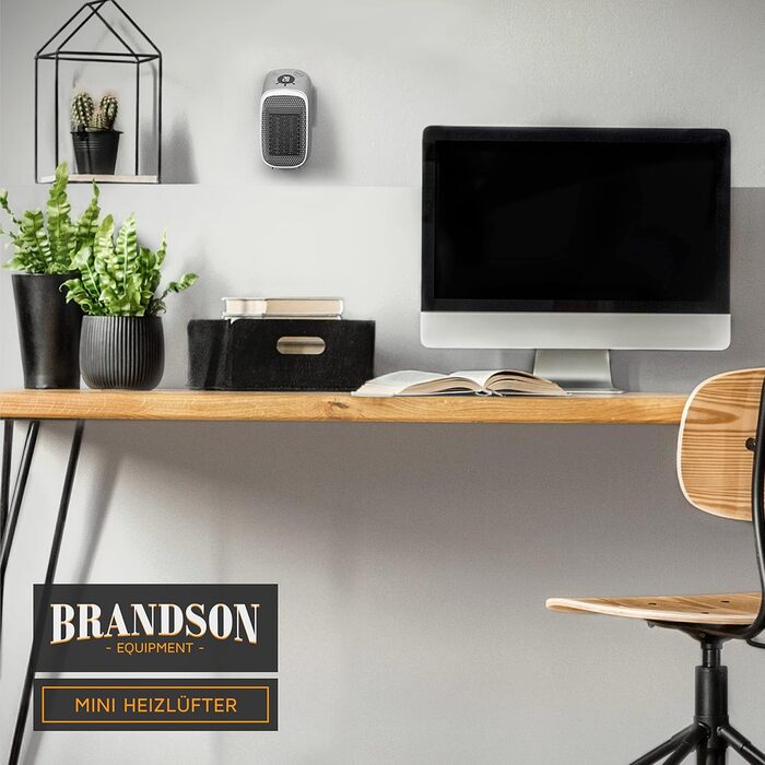 Енергозберігаючий, тихий вентилятор-обігрівач - підключається до мережі - керамічний нагрівальний елемент з термостатом - захист від перегріву - невеликий підключається до мережі вентилятор-обігрівач/променевий обігрівач - для ванної кімнати, спальні, офі