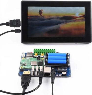 Плата розширення джерела безперебійного живлення ForRaspberryPi 5V 2.5A Плата розширення джерела безперебійного живлення для RaspberryPi 5V 2.5A